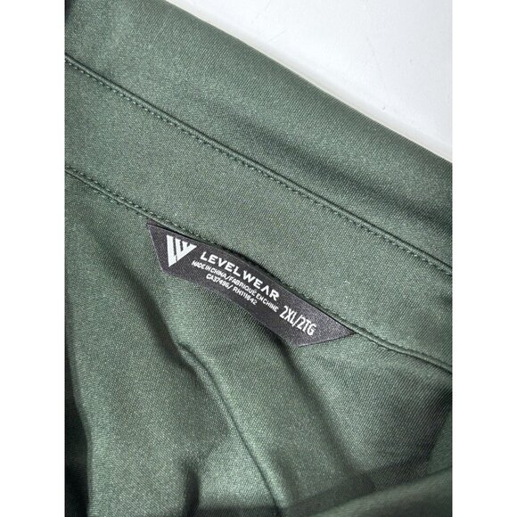 NWT Men's Levelwear Green Minnesota Wild NHL x PGA Original Polo Size 2XL - Picture 11 of 11